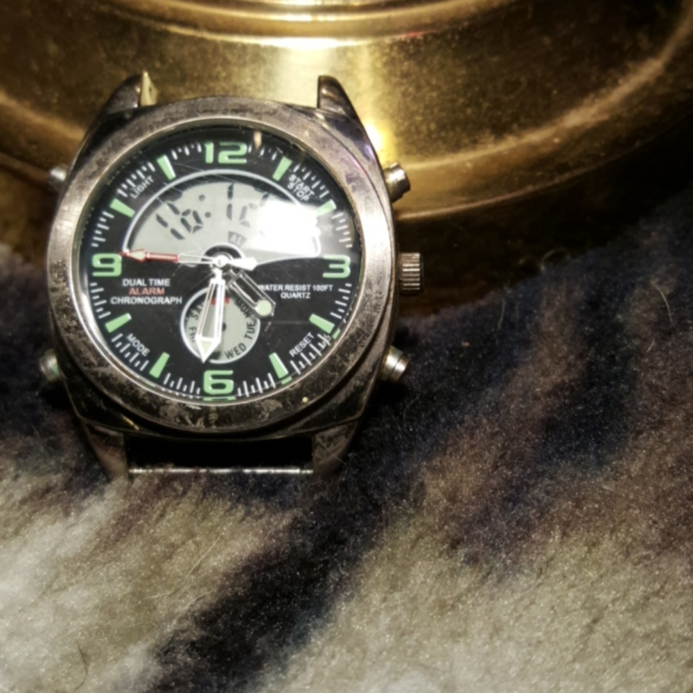 Dual time watch